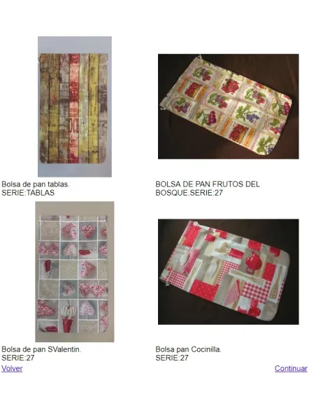 Bolsa De Pan Estampadas